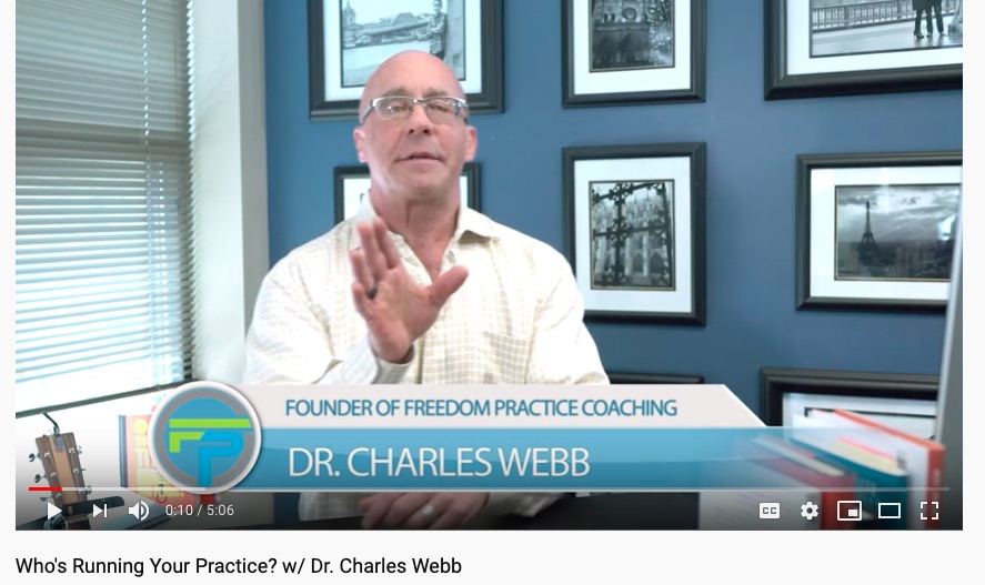 Dr. Webb on YouTube